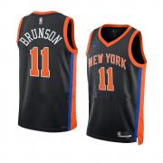 Unisex New York Knicks Jalen Brunson Nike Black 2022 City Edition Swingman Jersey