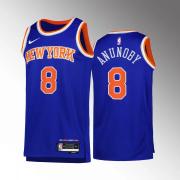 Unisex New York Knicks OG Anunoby Nike Royal Icon Edition Swingman Jersey