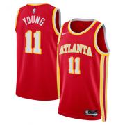 Unisex Atlanta Hawks Trae Young Nike Red Icon Edition Swingman Jersey