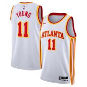 Unisex Atlanta Hawks Trae Young Nike White Association Edition Swingman Jersey