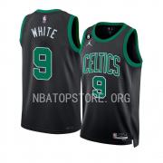 Unisex Boston Celtics Derrick White Jordan Black Statement Edition Swingman Jersey
