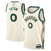 Unisex Boston Celtics Jayson Tatum Nike White 2023 City Edition Swingman Jersey