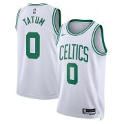 Unisex Boston Celtics Jayson Tatum Nike White Association Edition Swingman Jersey