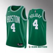 Unisex Boston Celtics Jrue Holiday Nike Green Icon Edition Swingman Jersey