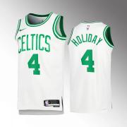 Unisex Boston Celtics Jrue Holiday Nike White Association Edition Swingman Jersey