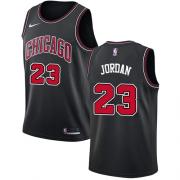 Unisex Chicago Bulls Michael Jordan Nike Black Statement Edition Swingman Jersey