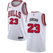 Unisex Chicago Bulls Michael Jordan Nike White Association Edition Swingman Jersey