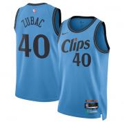 Unisex LA Clippers Ivica Zubac Nike Blue City Edition Swingman Jersey