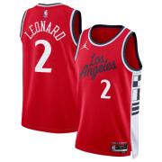 Unisex LA Clippers Kawhi Leonard Jordan Red Statement Edition Swingman Jersey