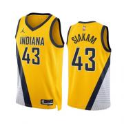 Unisex Indiana Pacers Pascal Siakam Jordan Gold Statement Edition Swingman Jersey