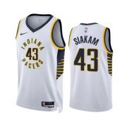 Unisex Indiana Pacers Pascal Siakam Nike White Association Edition Swingman Jersey