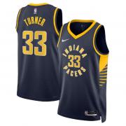 Unisex Indiana Pacers Myles Turner Nike Navy Icon Edition Swingman Jersey