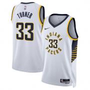 Unisex Indiana Pacers Myles Turner Nike White Association Edition Swingman Jersey