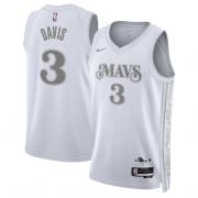 Unisex Dallas Mavericks Anthony Davis Nike White 2024 City Edition Swingman Jersey