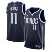 Unisex Dallas Mavericks Kyrie Irving Jordan Navy Statement Edition Swingman Jersey
