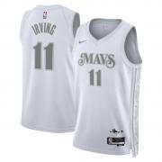 Unisex Dallas Mavericks Kyrie Irving Nike White 2024 City Edition Swingman Jersey