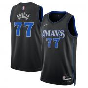 Unisex Dallas Mavericks Luka Dončić Nike Black 2023 City Edition Swingman Jersey