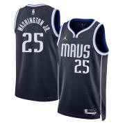 Unisex Dallas Mavericks PJ Washington Jr Jordan Navy Statement Edition Swingman Jersey