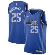 Unisex Dallas Mavericks PJ Washington Jr Nike Blue Icon Edition Swingman Jersey