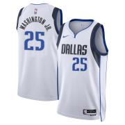 Unisex Dallas Mavericks PJ Washington Jr Nike White Association Edition Swingman Jersey