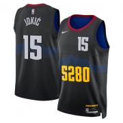 Unisex Denver Nuggets Nikola Jokic Nike Black 2023 City Edition Swingman Jersey