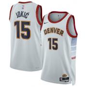 Unisex Denver Nuggets Nikola Jokic Nike White 2022 City Edition Swingman Jersey