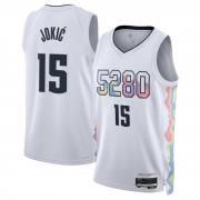 Unisex Denver Nuggets Nikola Jokic Nike White 2024 City Edition Swingman Jersey