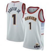 Unisex Denver Nuggets Michael Porter Jr Nike White 2022 City Edition Swingman Jersey