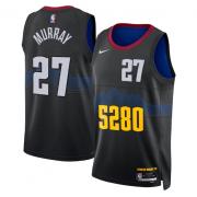 Unisex Denver Nuggets Jamal Murray Nike Black 2023 City Edition Swingman Jersey