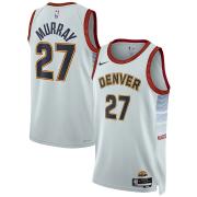 Unisex Denver Nuggets Jamal Murray Nike White 2022 City Edition Swingman Jersey