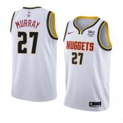 Unisex Denver Nuggets Jamal Murray Nike White Association Edition Swingman Jersey