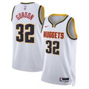 Unisex Denver Nuggets Aaron Gordon Nike White Association Edition Swingman Jersey