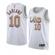Unisex Cleveland Cavaliers Darius Garland Nike White 2022 City Edition Swingman Jersey