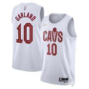 Unisex Cleveland Cavaliers Darius Garland Nike White Association Edition Swingman Jersey