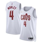 Unisex Cleveland Cavaliers Evan Mobley Nike White Association Edition Swingman Jersey