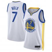 Unisex Golden State Warriors Buddy Hield Nike White Association Edition Swingman Jersey