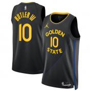 Unisex Golden State Warriors Jimmy Butler Jordan Black Statement Edition Swingman Jersey