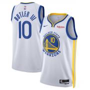 Unisex Golden State Warriors Jimmy Butler Nike White Association Edition Swingman Jersey