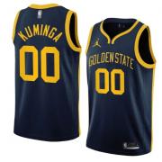 Unisex Golden State Warriors Jonathan Kuminga Jordan Navy Edition Swingman Jersey