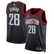 Unisex Houston Rockets Alperen Sengun Jordan Black Statement Edition Swingman Jersey
