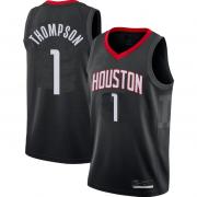 Unisex Houston Rockets Amen Thompson Jordan Black Statement Edition Swingman Jersey