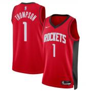 Unisex Houston Rockets Amen Thompson Nike Red Icon Edition Swingman Jersey