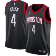 Unisex Houston Rockets Jalen Green Jordan Black Statement Edition Swingman Jersey