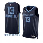 Unisex Memphis Grizzlies Jaren Jackson Jr. Nike Navy Icon Edition Swingman Jersey