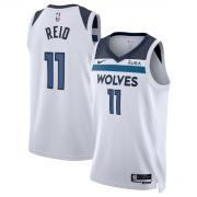 Unisex Minnesota Timberwolves Naz Reid Nike White Association Edition Swingman Jersey