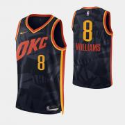 Unisex Oklahoma City Thunder Chet Holmgren Nike Navy 2023 City Edition Swingman Jersey