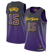 Unisex Los Angeles Lakers Austin Reaves Nike Purple 2024 City Edition Swingman Jersey