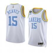 Unisex Los Angeles Lakers Austin Reaves Nike White Classic Edition Swingman Jersey