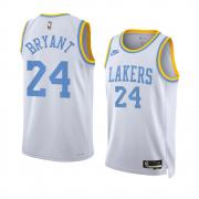 Unisex Los Angeles Lakers Kobe Bryant Nike Classic Edition White Swingman Jersey