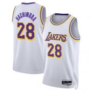 Unisex Los Angeles Lakers Rui Hachimura Nike White Association Edition Swingman Jersey